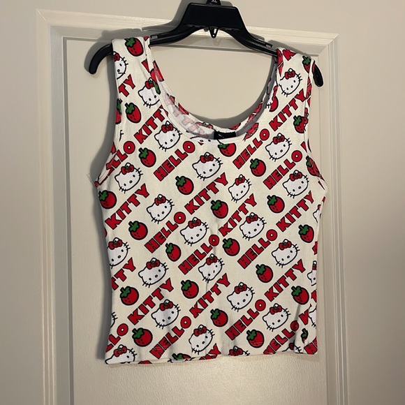 Hello Kitty Shirt and Crop Sweater Set XXL - Picture 2 of 5